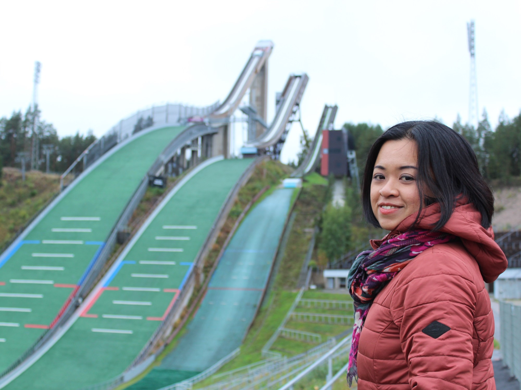 June Yeoh Karjalainen in Lahti. Photo by Finland My Home